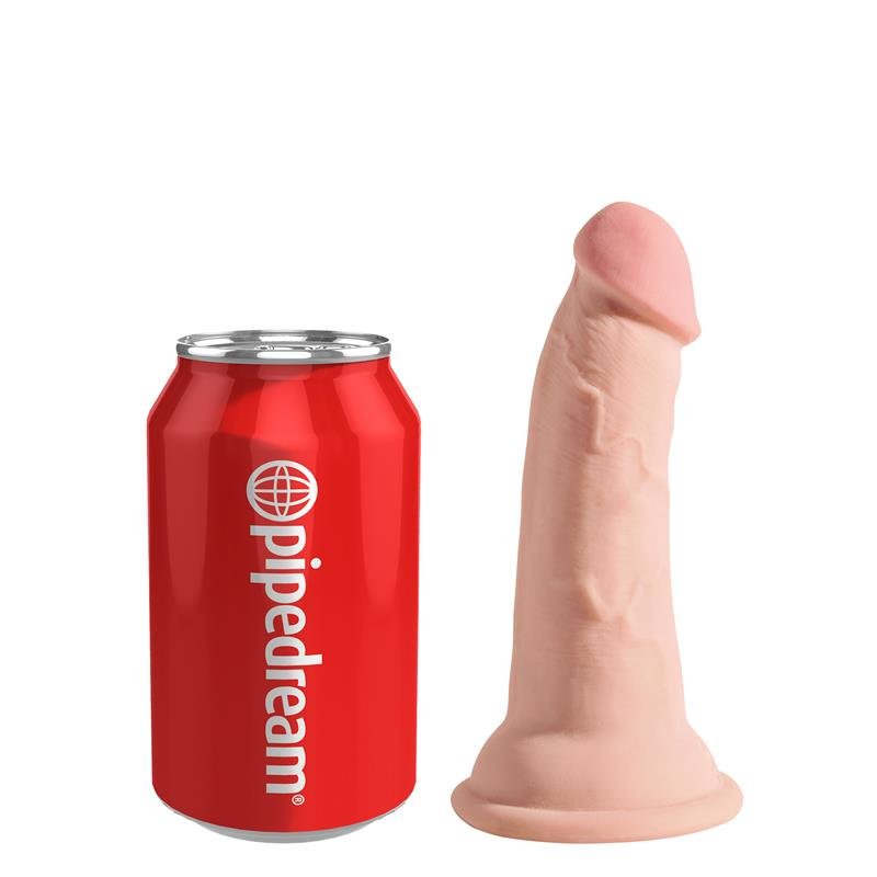 3D Dildo Triple Densidad Plus 5 Natural - Imagen 3