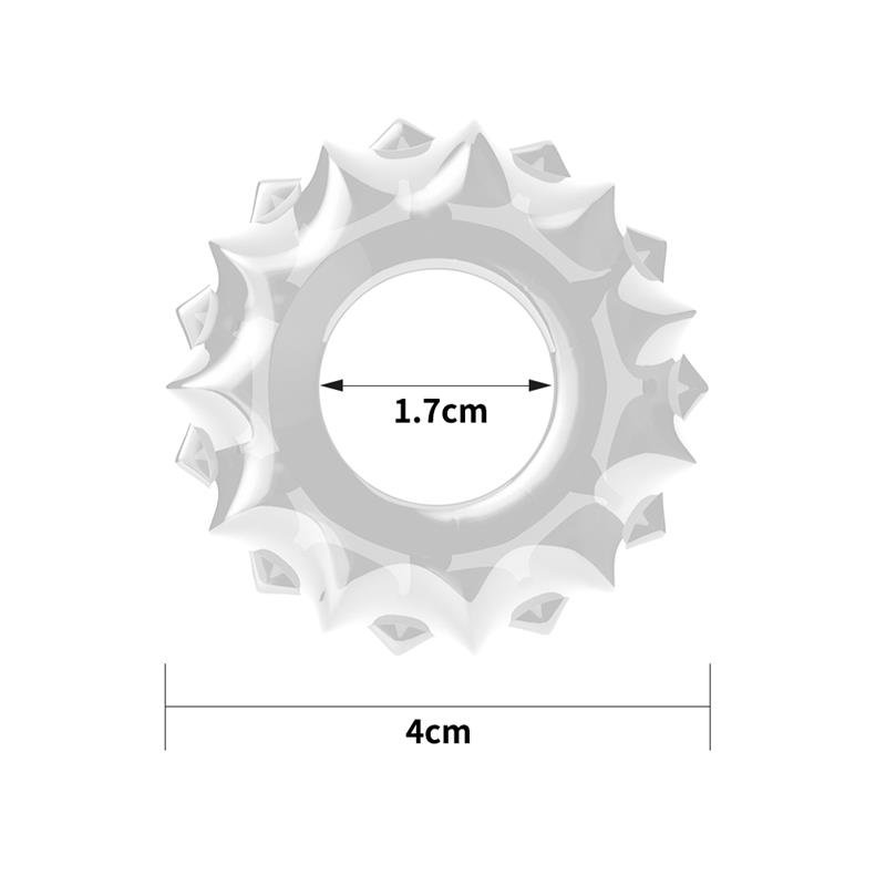 Anillo para el Pene Power Plus Transparente - Imagen 3
