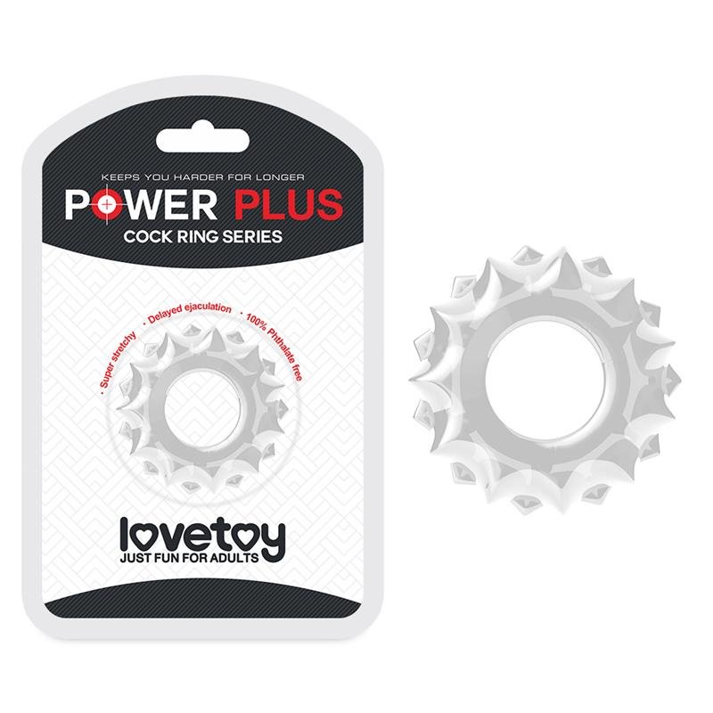 Anillo para el Pene Power Plus Transparente - Imagen 4
