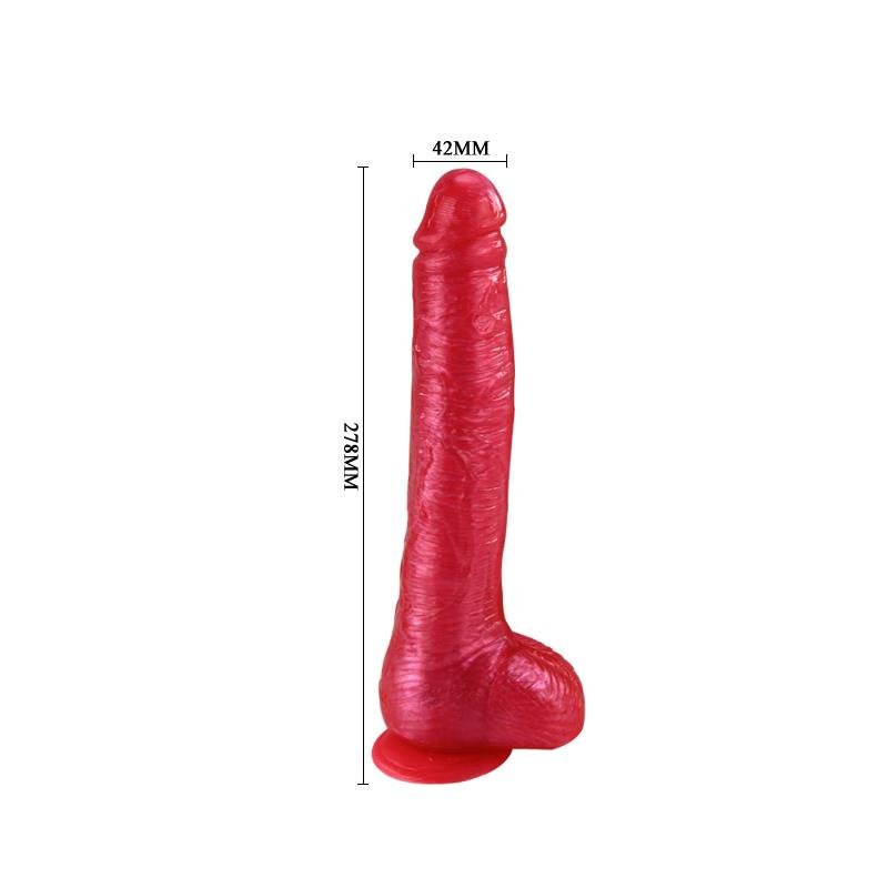 Baile Dildo con Ventosa color Rosa - Imagen 3