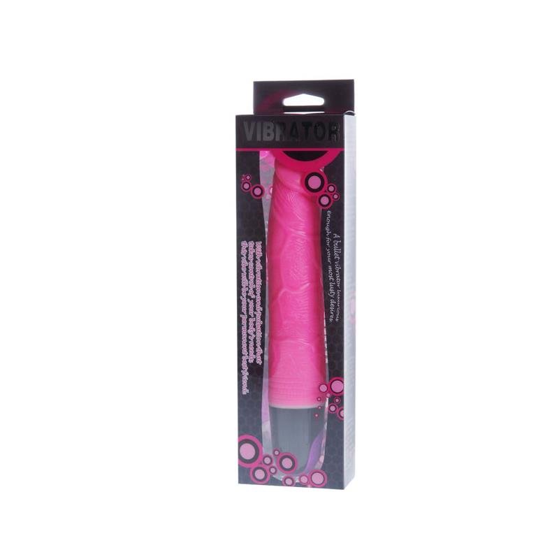 Baile Vibrador Realista Rosa - Imagen 3