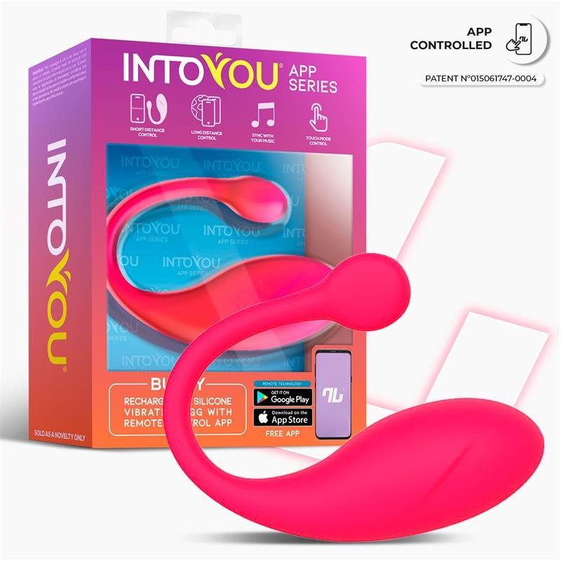 Bulby Huevo Vibrador con APP Rosa Intenso - Imagen 3