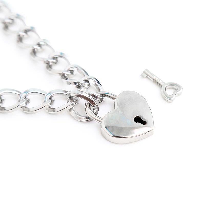 Collar con Candado Metal Talla M 44 cm - Imagen 3