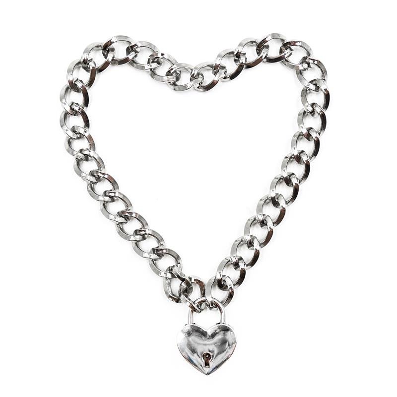 Collar con Candado Metal Talla M 44 cm - Imagen 4