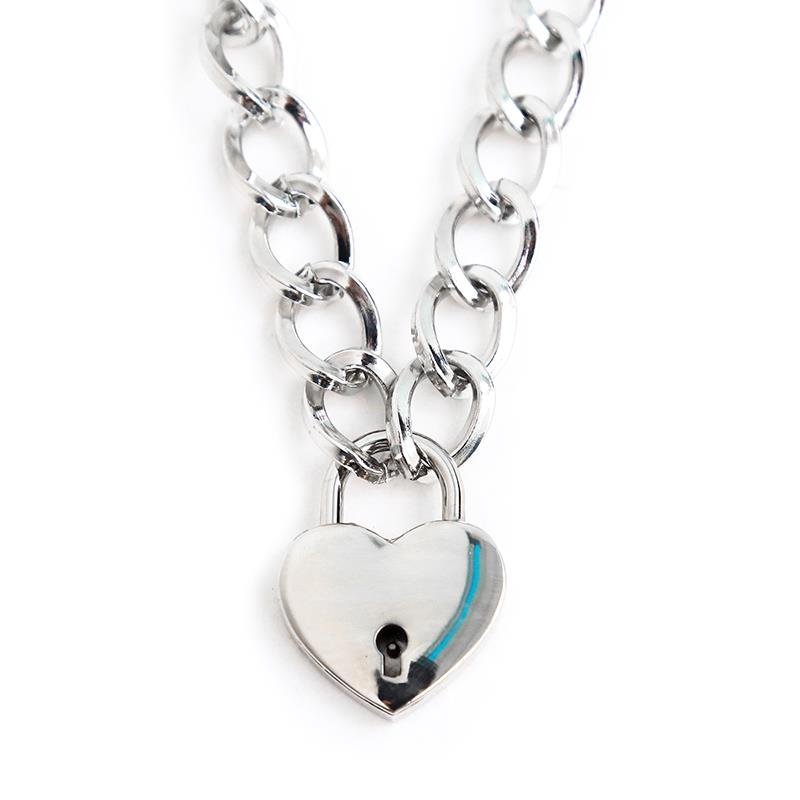 Collar con Candado Metal Talla M 44 cm - Imagen 5