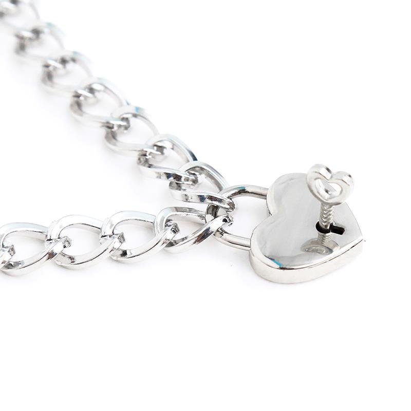 Collar con Candado Metal Talla M 44 cm - Imagen 6