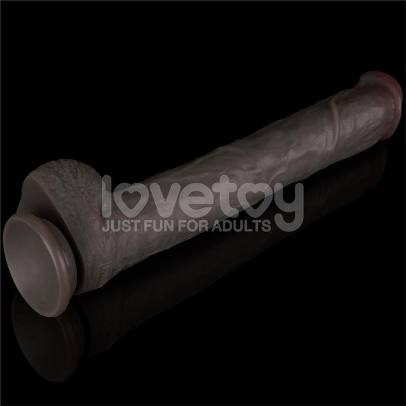 Dildo Dual Layered Articulable XXL 14.5 - Imagen 3