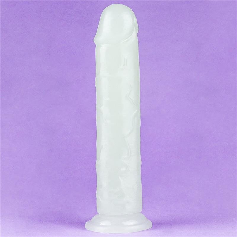 Dildo Lumino 8 Luz Azul - Imagen 3