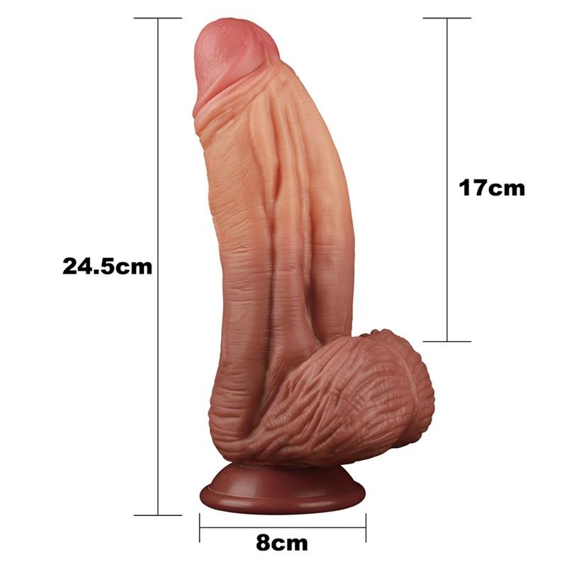 Dildo Nature King 10 Dual Layer - Imagen 7