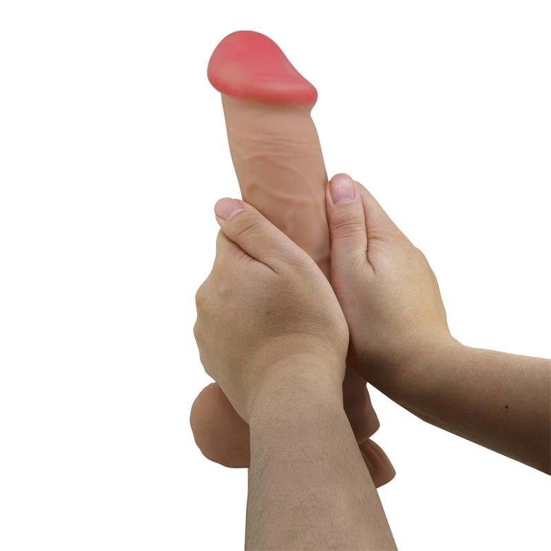 Dildo Realista Piel Deslizante Retractil 26 cm - Imagen 3