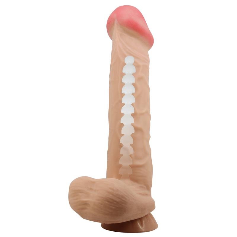 Dildo Realista Piel Deslizante Retractil 26 cm - Imagen 4