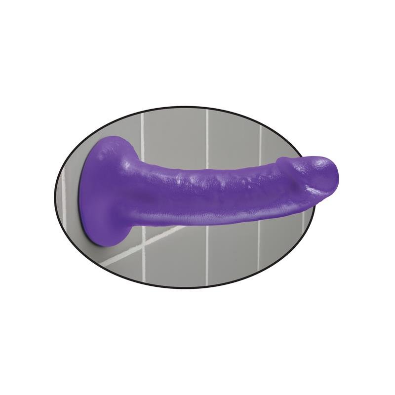 Dildo Slim 15,2 cm Púrpura - Imagen 5