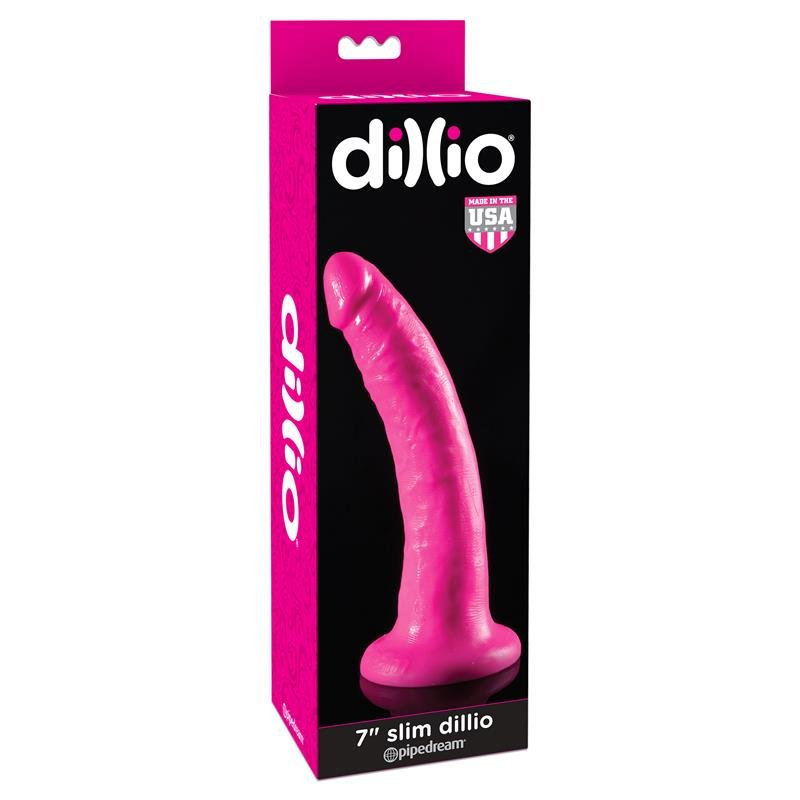 Dildo Slim 17,8 cm Rosa - Imagen 3