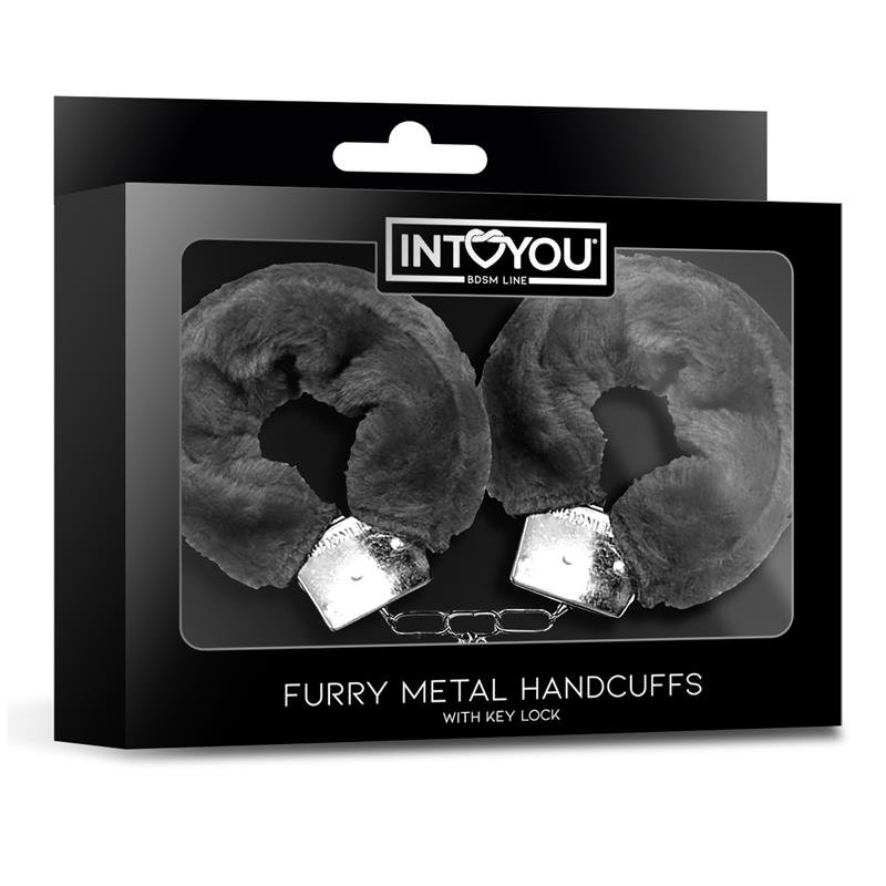 Esposas de Metal para Muñecas con Pelo Negro - Imagen 4