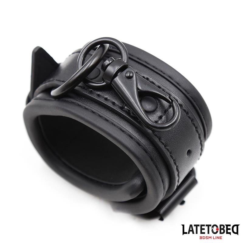 Esposas Neopreno Ajustables Negro - Imagen 3