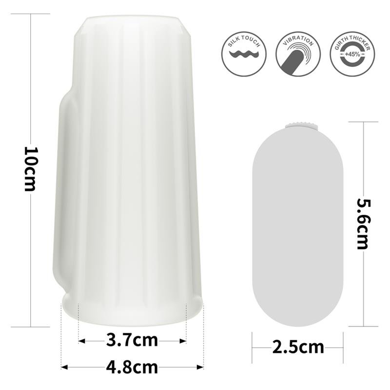 Funda para el Pene con Vibración Ridge Knights - Imagen 3