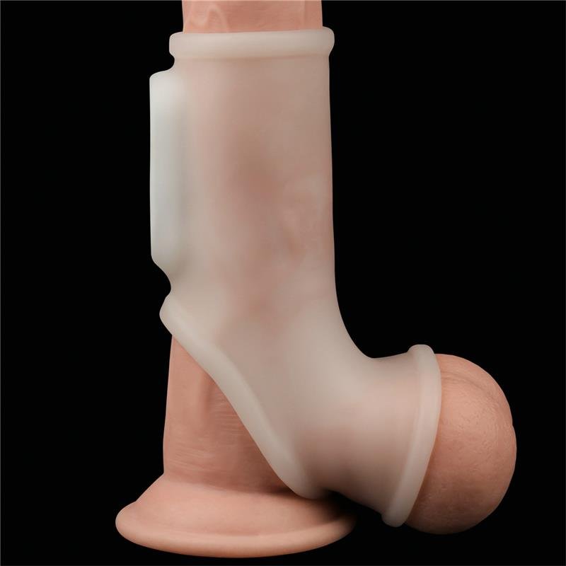 Funda Pene y Testículos con Vibración Silk Knights - Imagen 5