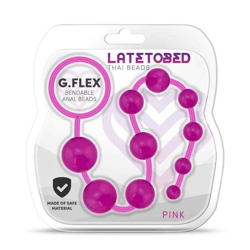 G.Flex Bolas Tailandesas Flexibles Rosa - Imagen 3