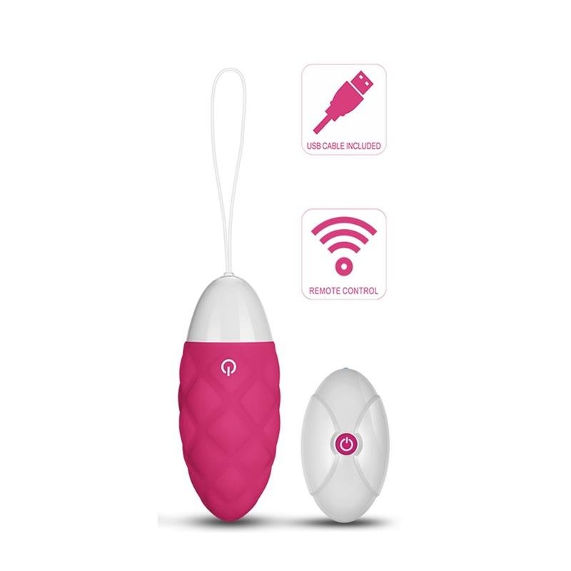 Huevo Vibrador iJoy Control Remoto USB Rosa - Imagen 4