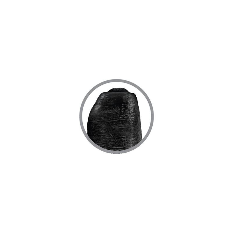 King Cock Dildo Realista con Glande Retráctil Color Negro 7 - Imagen 3