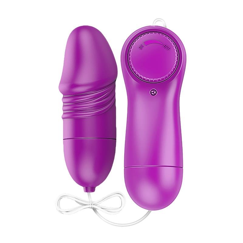 Laary Huevo Vibrador Multi Velocidad Control Remoto Púrpur - Imagen 3