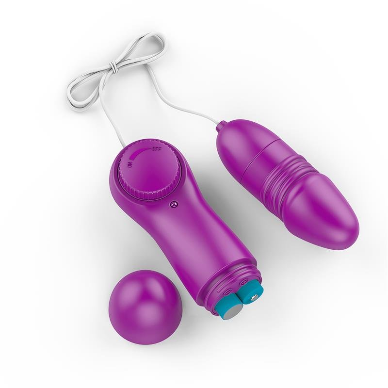 Laary Huevo Vibrador Multi Velocidad Control Remoto Púrpur - Imagen 5