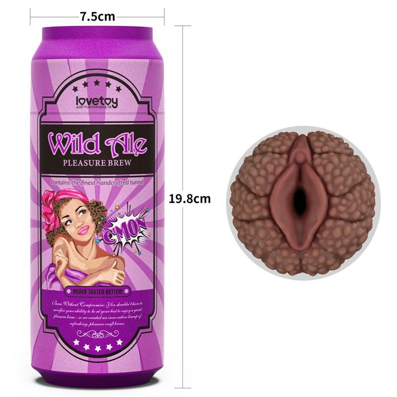 Lata Masturbadora Vagina Wild Ale - Imagen 6