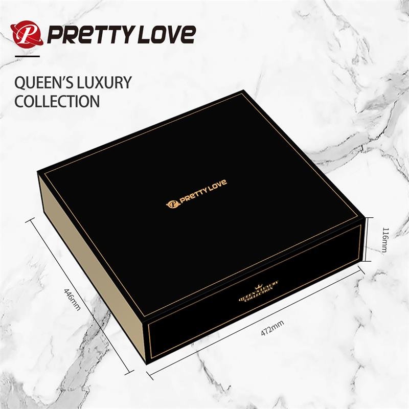 Luxury Set Queens 12 Juguetes Negro y Oro 18k - Imagen 13