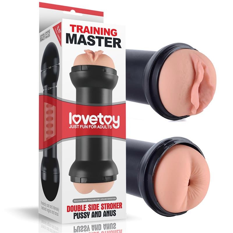 Masturbador Doble Training Vagina y Ano - Imagen 3