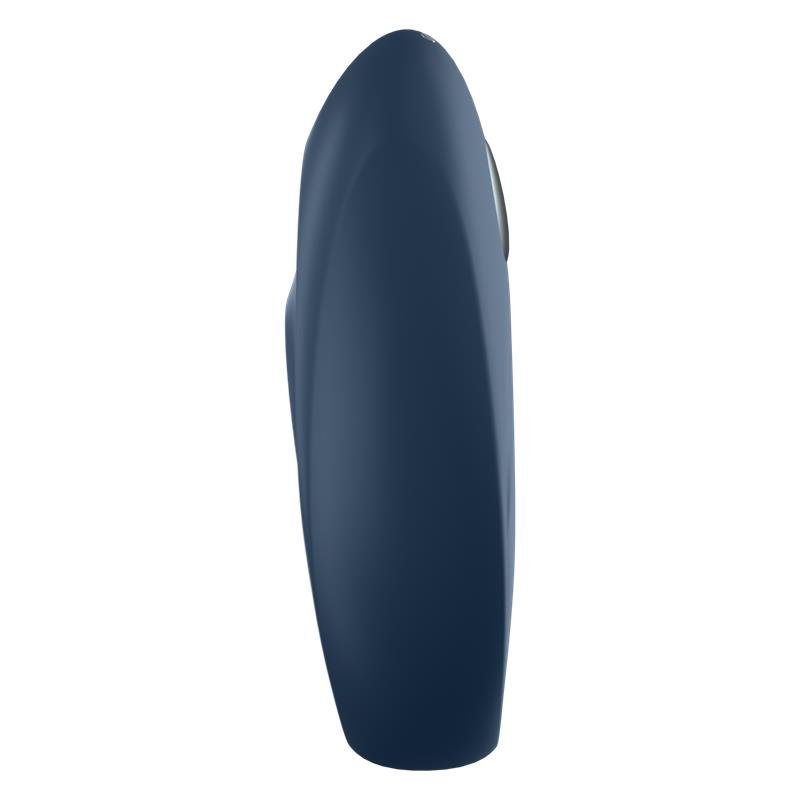 Mighty One Anillo Vibrador con APP Azul - Imagen 4