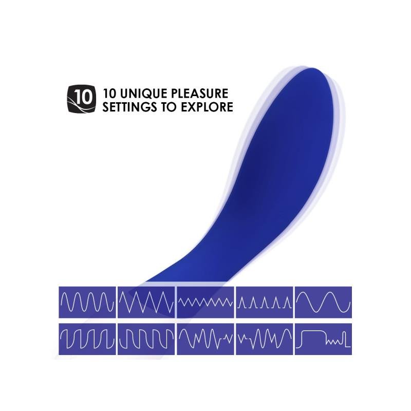 MONA WAVE Vibrador Punto G Azul MediaNoche - Imagen 5