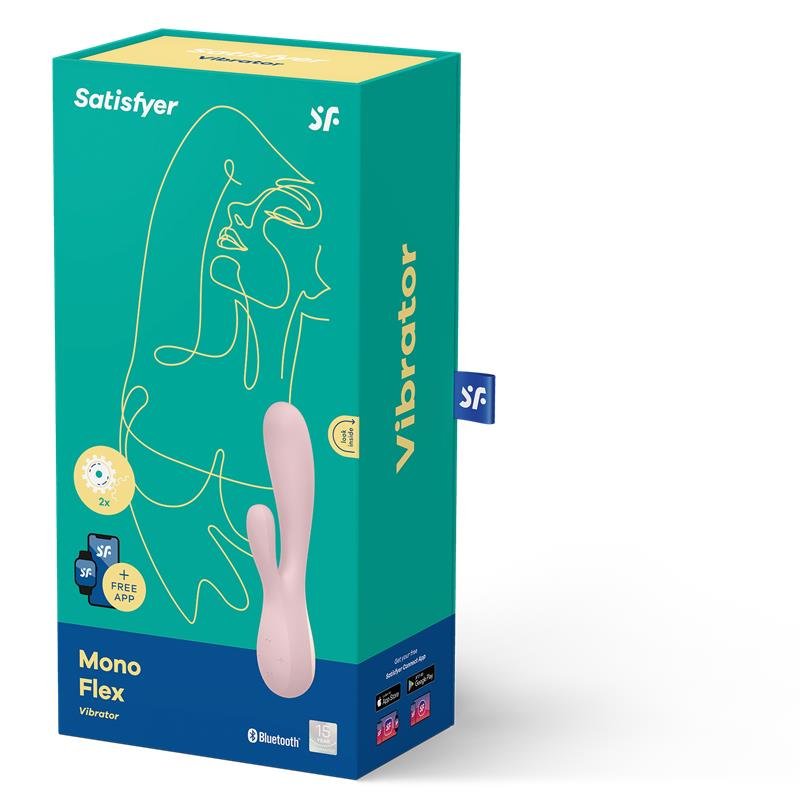 Mono Flex Vibrador con APP Mauve - Imagen 3