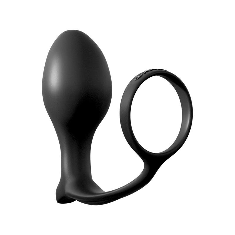 Plug Anal Ass-Gasm Advanced Plug Negro - Imagen 3