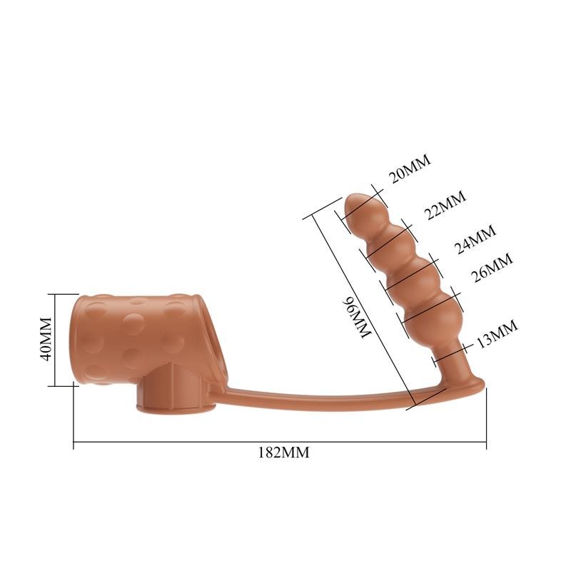 Plug Anal con Anillo para el Pene - Imagen 6