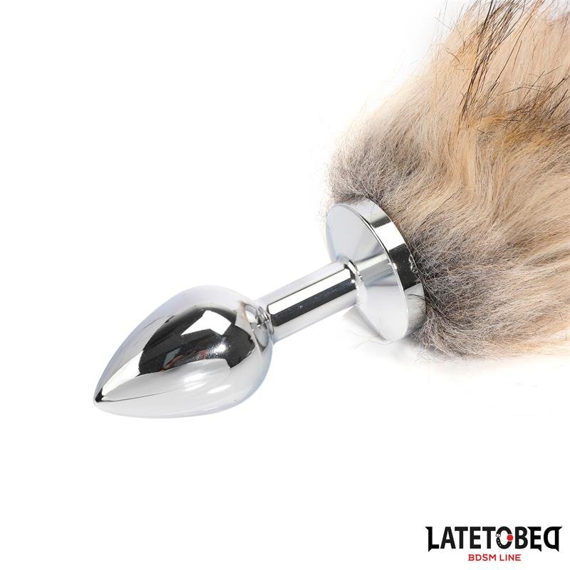 Plug Anal con Cola Marrón 40 cm - Imagen 3