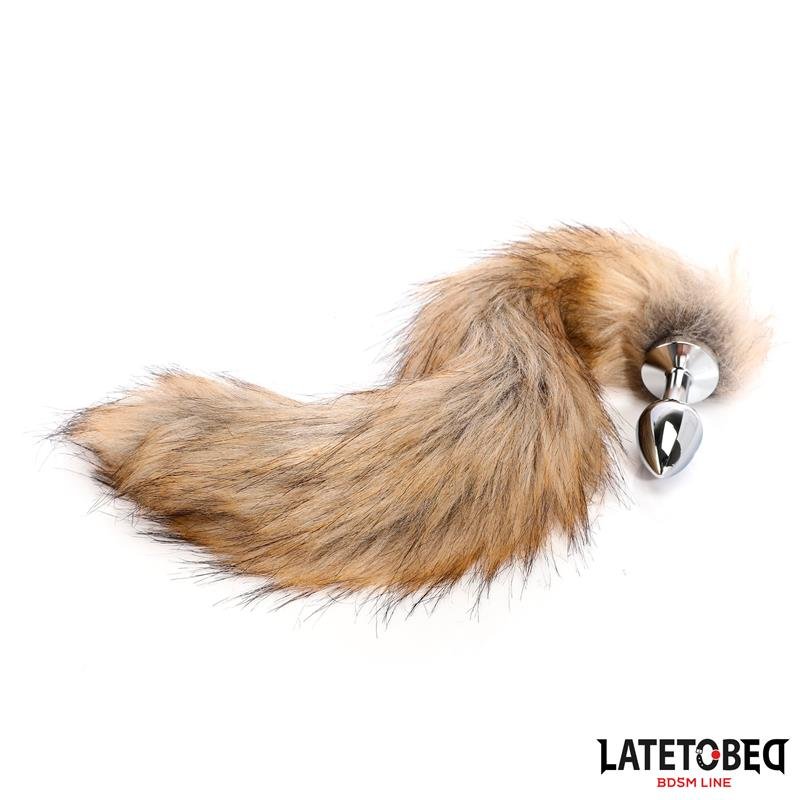 Plug Anal con Cola Marrón 40 cm - Imagen 5