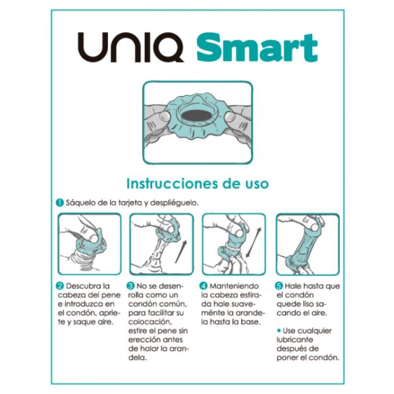 Preservativos sin Látex Smart 3 Unidades - Imagen 3