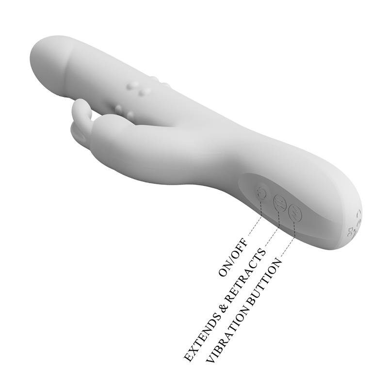 Reese Vibrador con Bolas Giratorias y Movimiento - Imagen 4