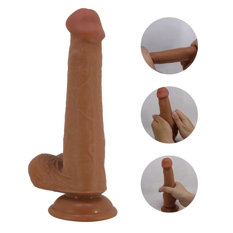 Tallen Dildo con Piel Deslizante-Retractil 22 cm - Imagen 4