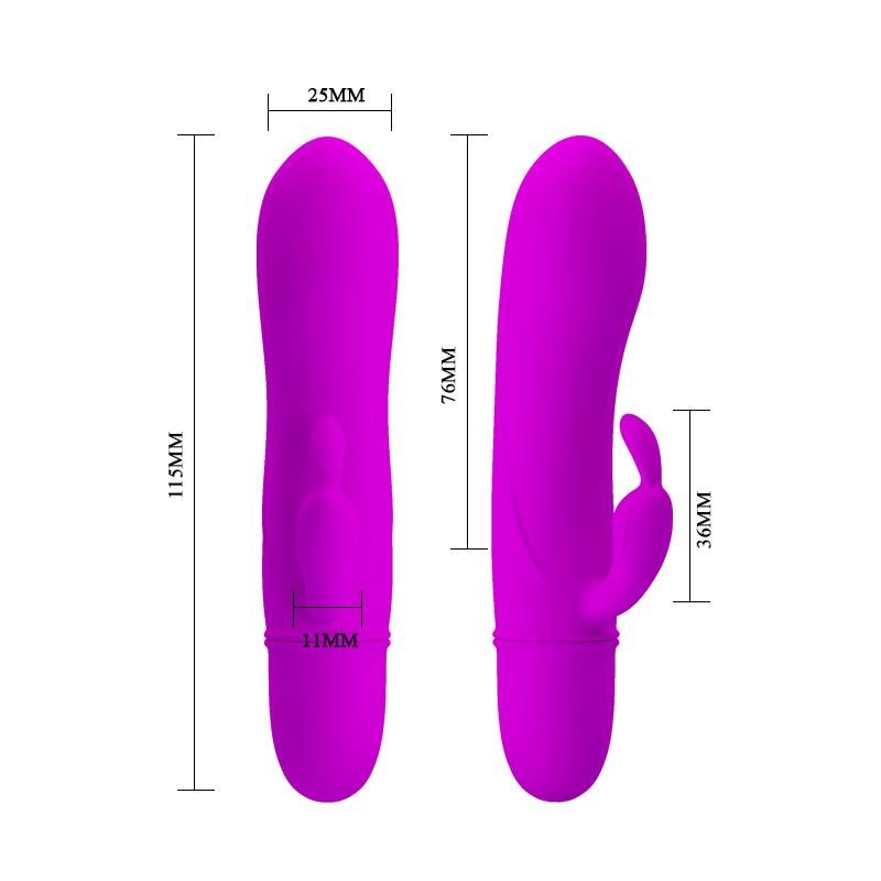 Vibrador Caesar Color Púrpura - Imagen 6