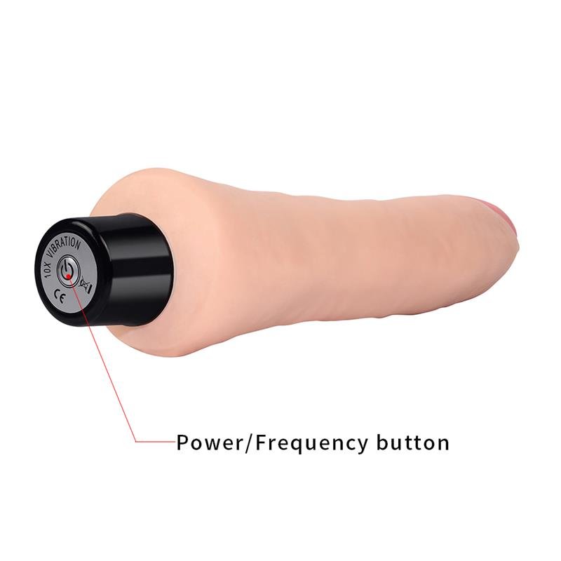 Vibrador Real Softee 9 Natural - Imagen 3