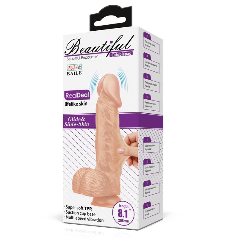 Vibrador Realista 8,1 Control Remoto - Imagen 3