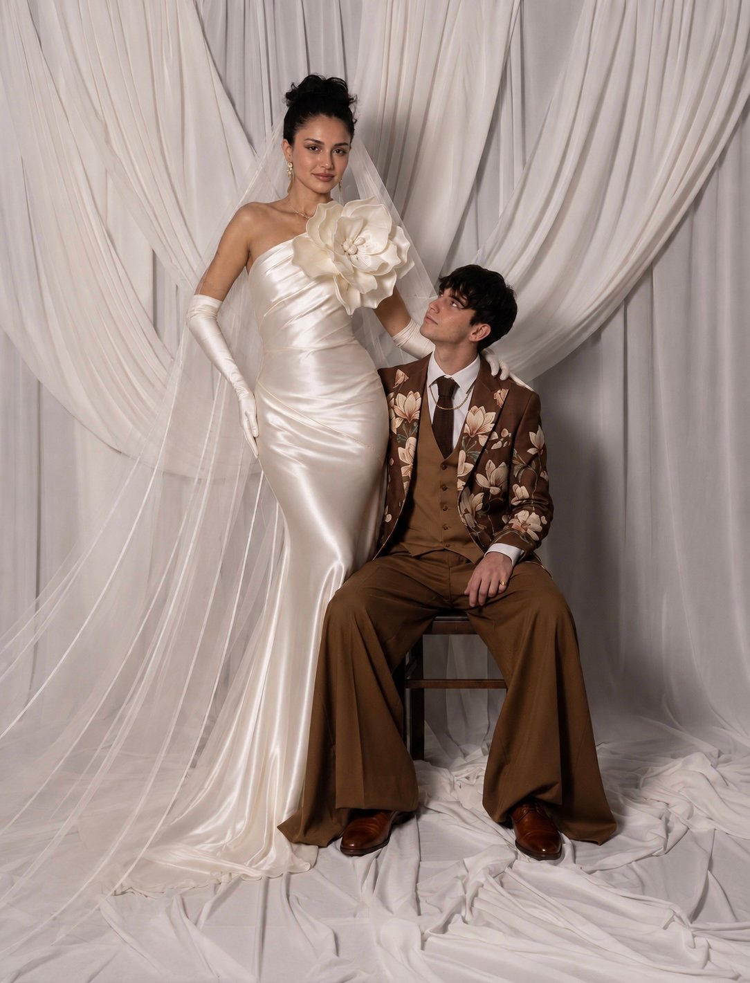 pareja de novios por Steve